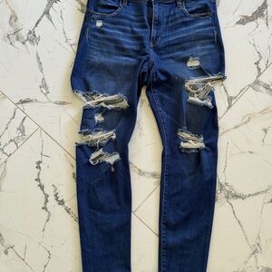 American Eagle , super stretch X , US 14 regular , Hi-Rise-Jeggings